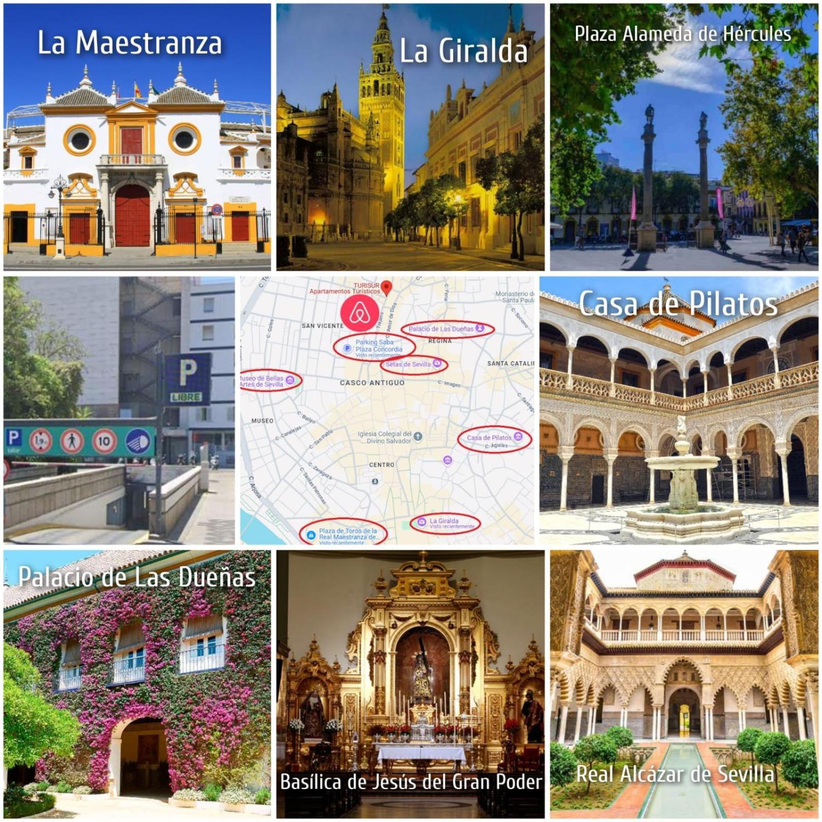 Apartamento En Sevilla Centro Con Vistas A La Plaza Alameda De Hercules - Hasta 7 Personas Экстерьер фото